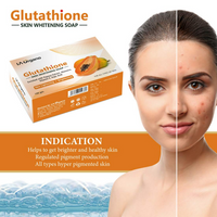 Thumbnail for LA Organo Glutathione Papaya Skin Whitening Soap