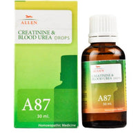 Thumbnail for Allen Homeopathy A87 Creatinine & Blood Urea Drops - Distacart