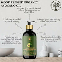 Thumbnail for Ivory Natural Wood Pressed Organic Avocado Oil Premium & Extra Virgin