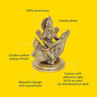 Thumbnail for 10Club Goddess Saraswati Idol - Distacart