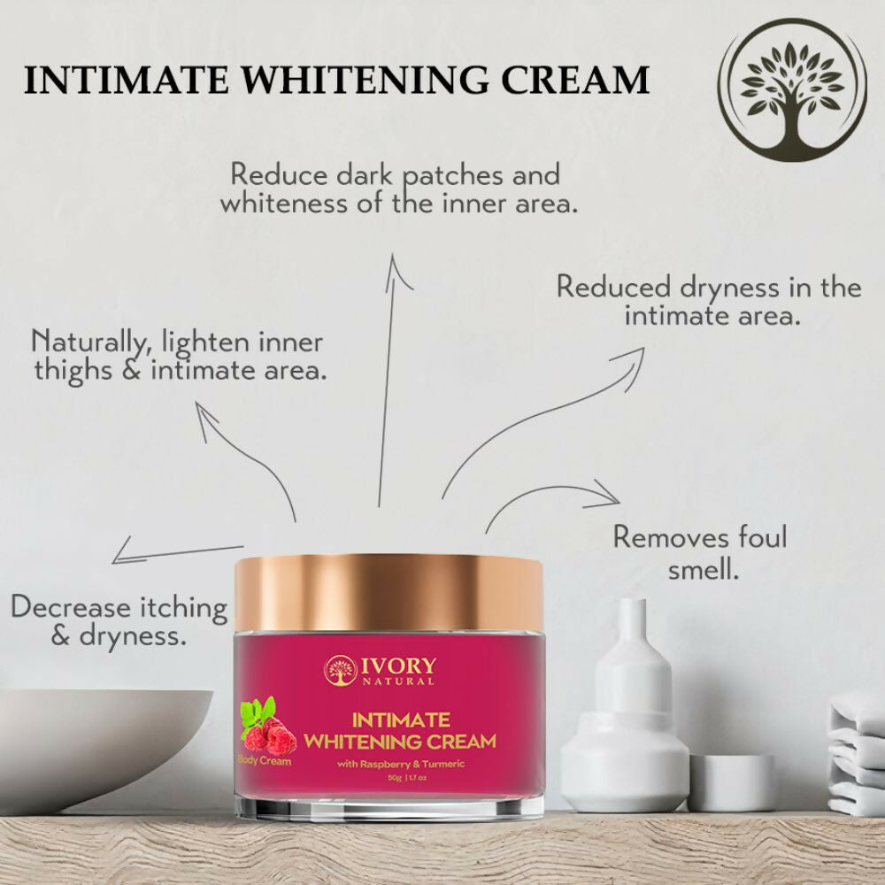 Buy Ivory Natural Intimate Whitening Cream For Lighten Dark Areas ...