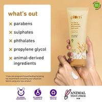 Thumbnail for Plum 1% Oat Allantoin Deep Nourish Face Wash With Vitamin F & Vitamin B5