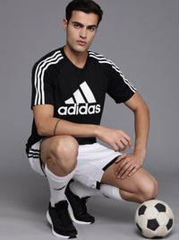 Thumbnail for Adidas Aeroready Sereno Logo Printed T-shirt - Distacart