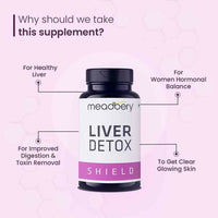 Thumbnail for Meadbery Liver Detox Tablets - Distacart