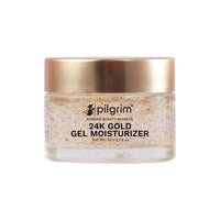 Thumbnail for Pilgrim 24k Gold Gel Moisturizer, Reduces Dark Spots, Gives Luxurious Glow, Non-greasy - Distacart