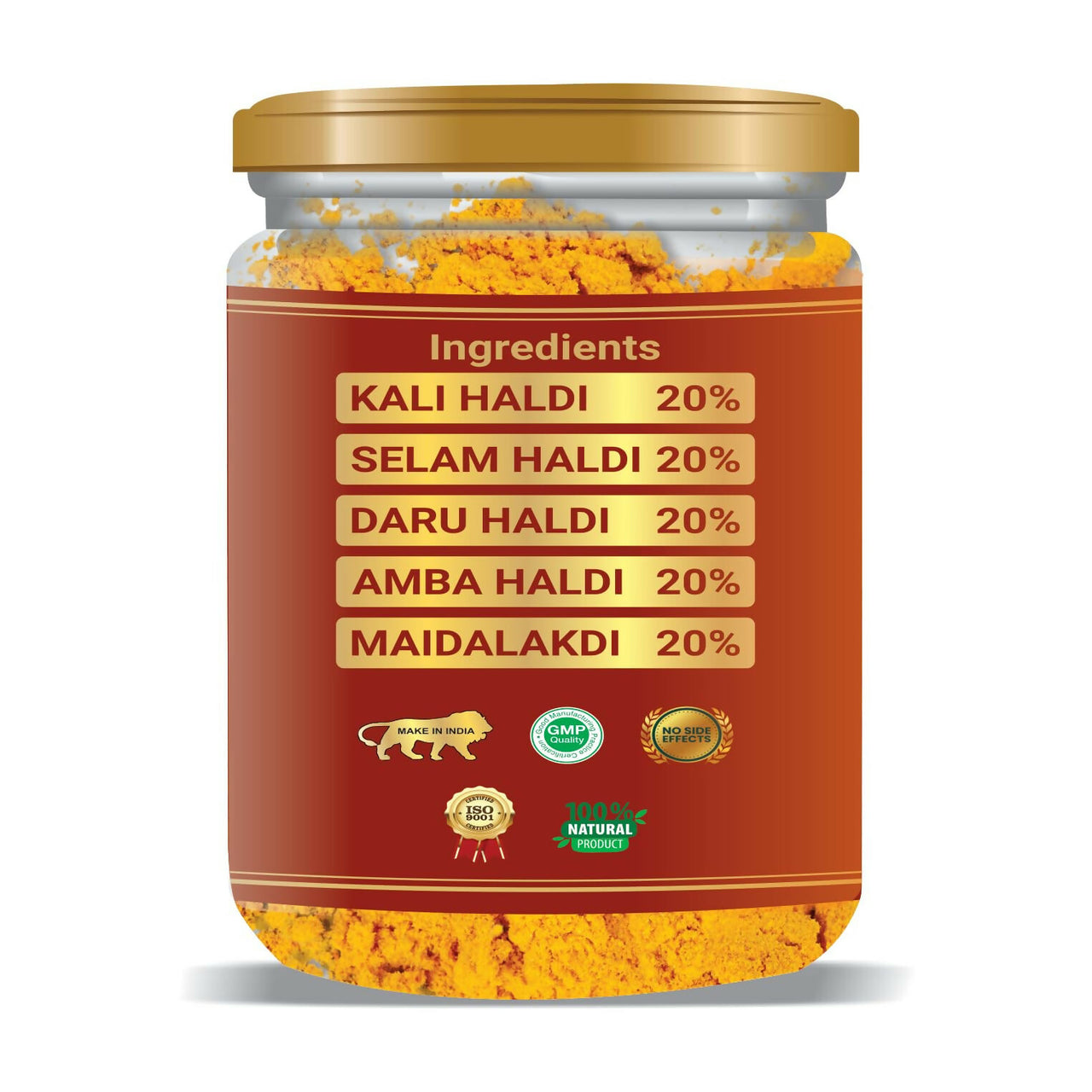 Vaidban Pancham Haldi (Organic Haldi Powder)