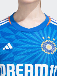 Thumbnail for Adidas Typography Printed T20 International Cricket Jersey T-shirt - Distacart