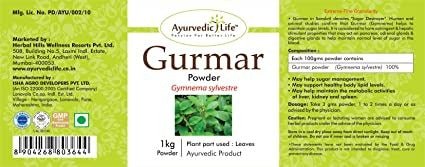 Ayurvedic Life Gurmar Powder - Distacart