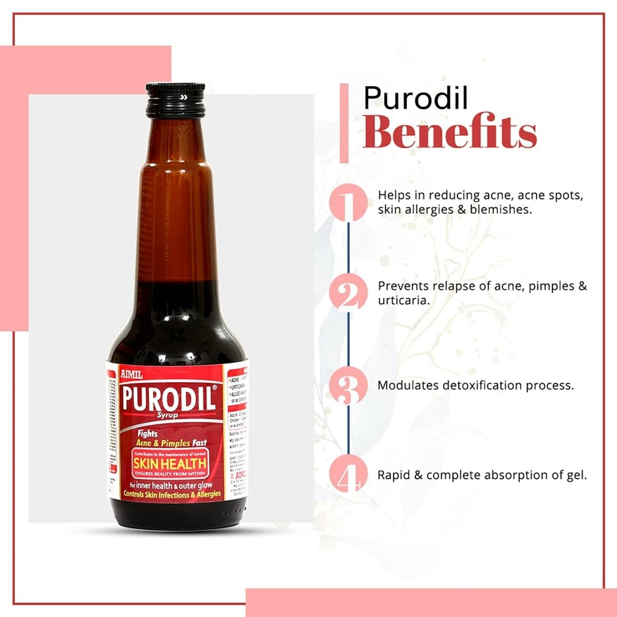 AIMIL Ayurvedic Purodil Syrup - Distacart