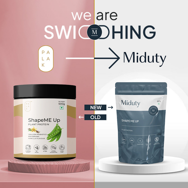 Miduty by Palak Notes Shapeme Up Plant Protein Powder