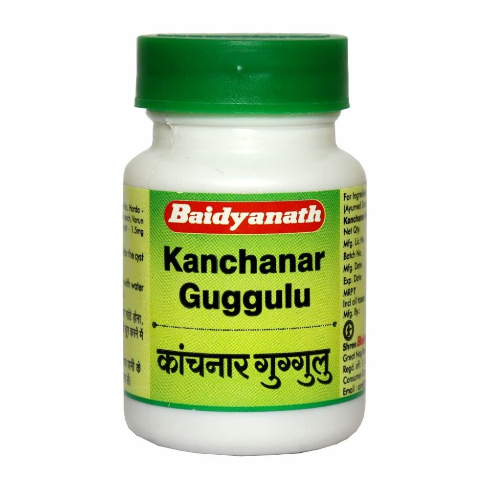 Baidyanath Kanchnar Guggulu Tablets - Distacart