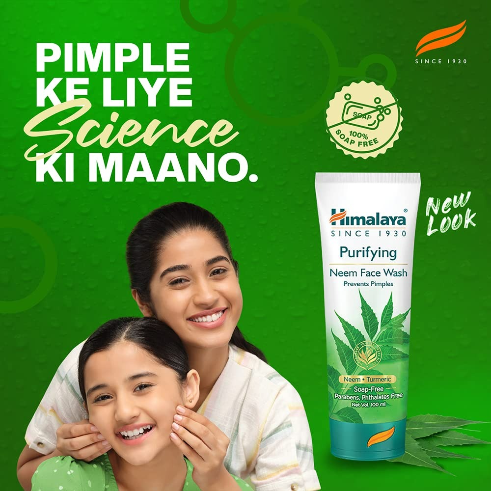 Himalaya Herbals Purifying Neem Face Wash - Distacart