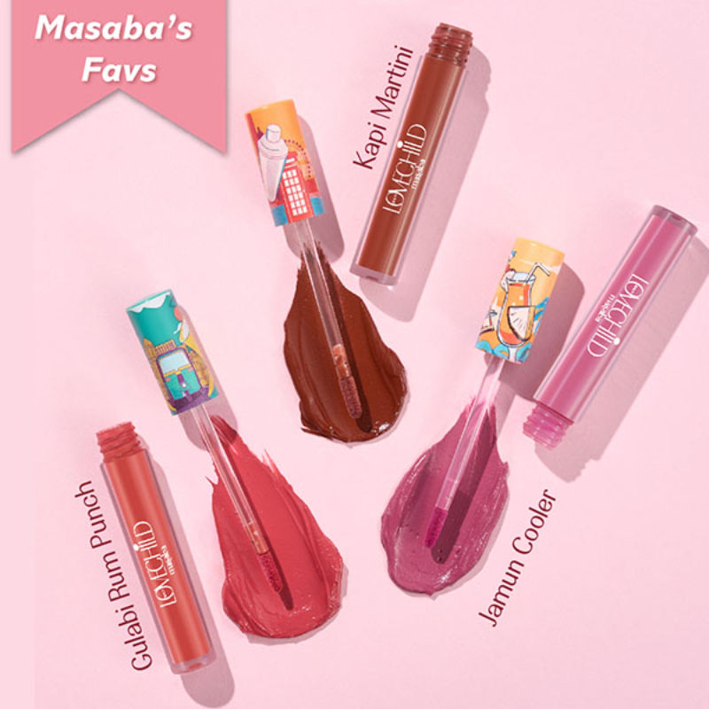 LoveChild By Masaba Gupta Mamma Mia Lush-Matte Lip Creme - Jamun Cooler - Distacart