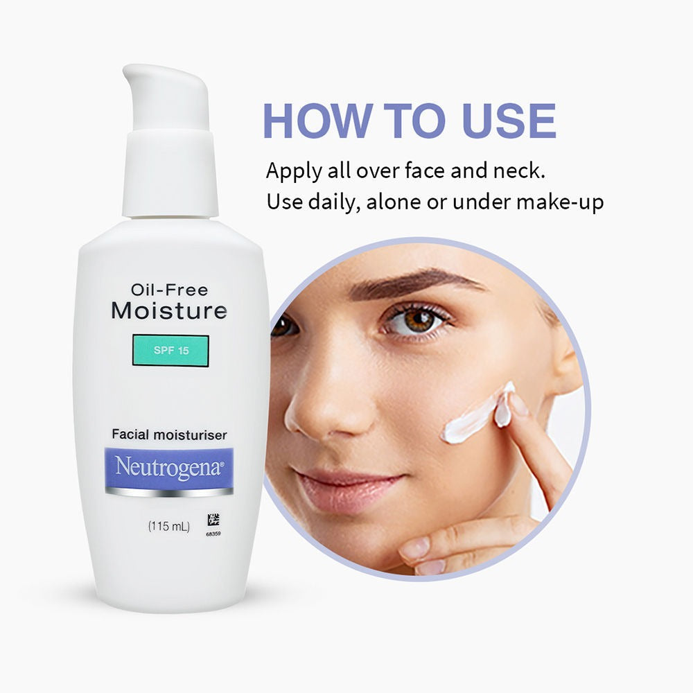 Neutrogena Oil-Free Moisture SPF 15 - Distacart