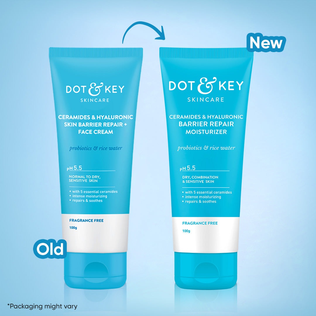 Dot & Key Ceramides & Hyaluronic Skin Barrier Repair + Face Cream - Distacart