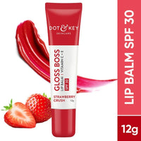 Thumbnail for Dot & Key Gloss Boss Strawberry Red Lip Balm - Distacart