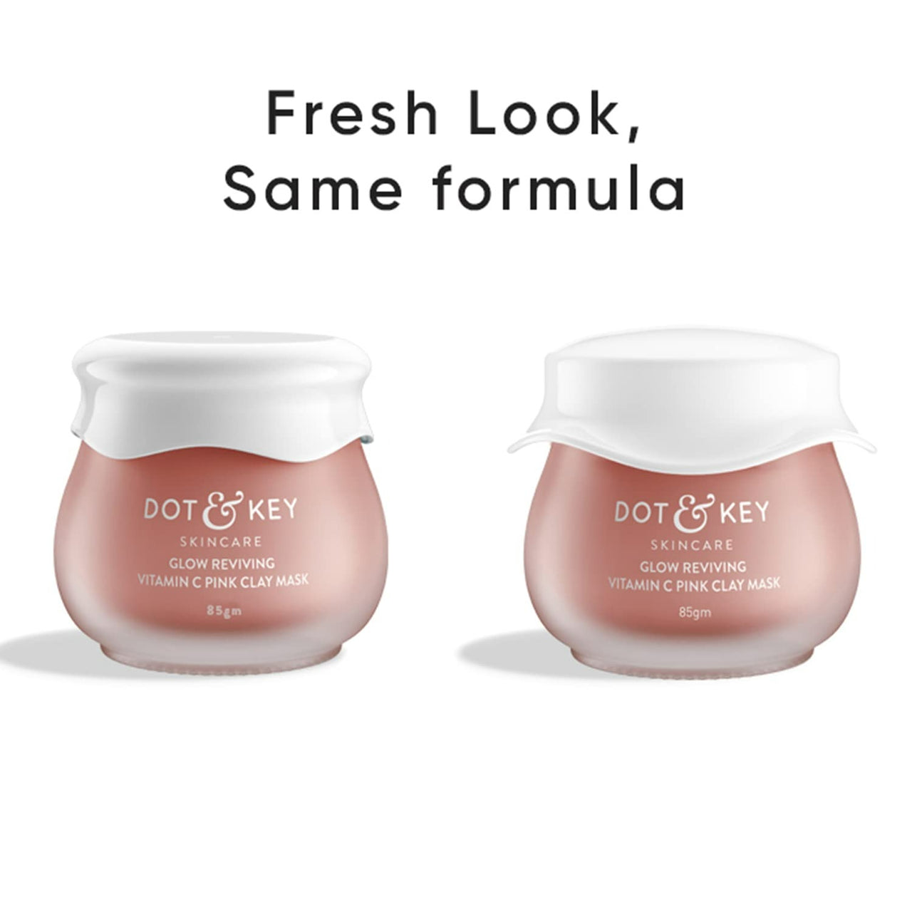 Dot & Key Glow Reviving Vitamin C Pink Clay Face Mask - Distacart