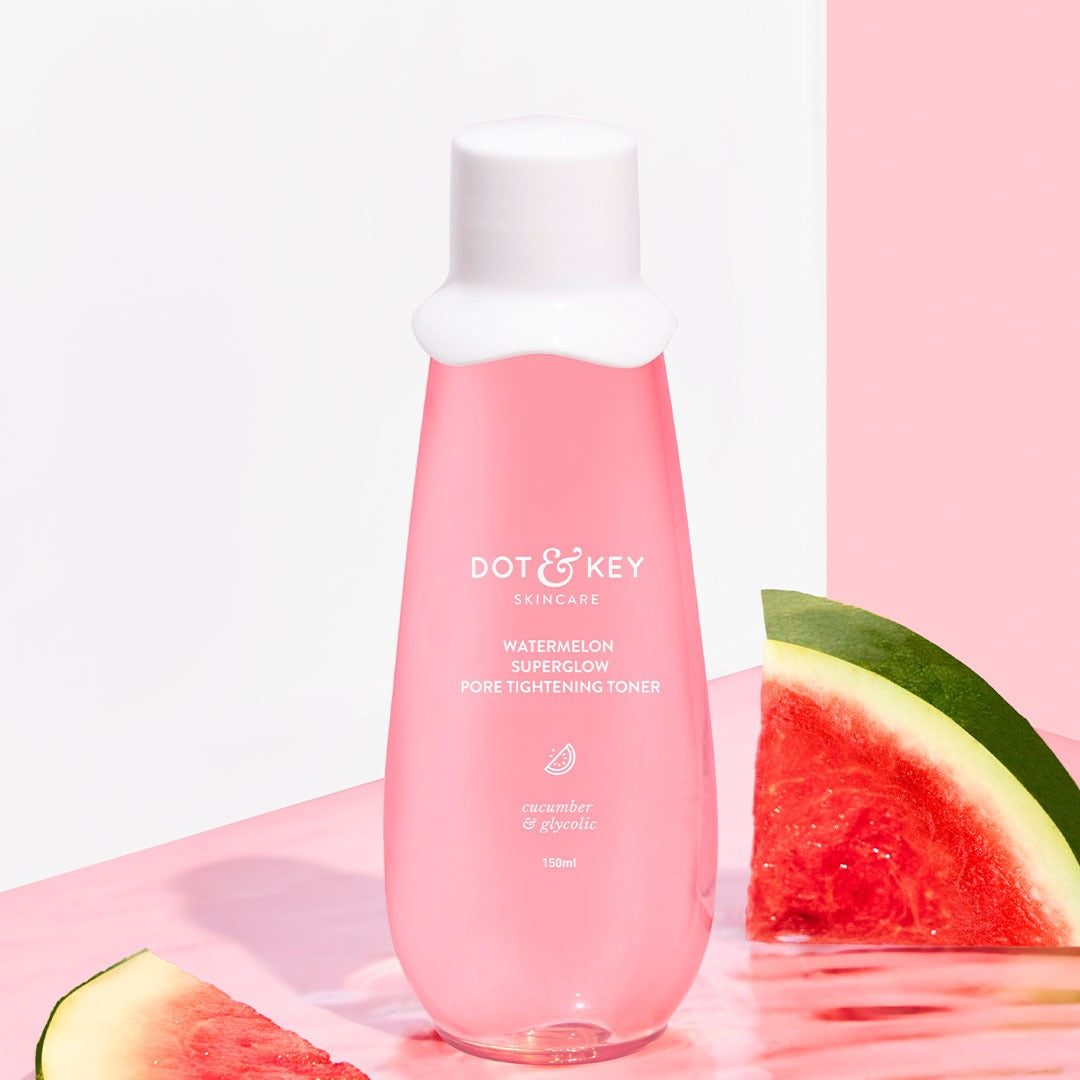 Dot & Key Watermelon Skin Glow Pore Tightening Face Toner - Distacart