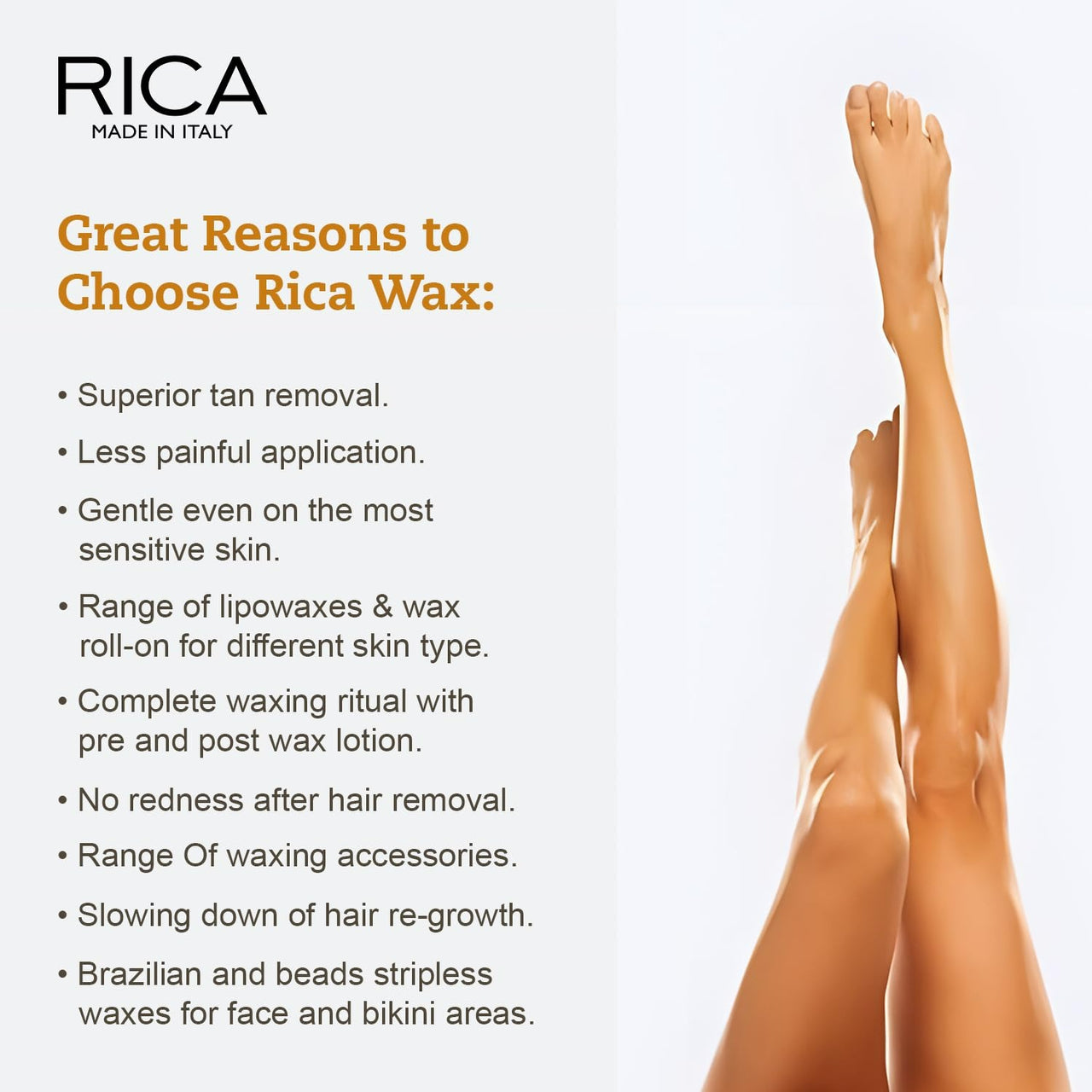 Rica Brazilian Wax with Avocado Butter, Natural & Stripless Wax - Distacart