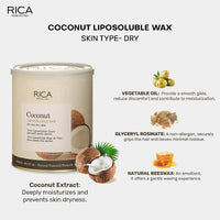 Thumbnail for Rica Coconut Liposoluble Hair Removal Wax for Very Dry Skin - Distacart