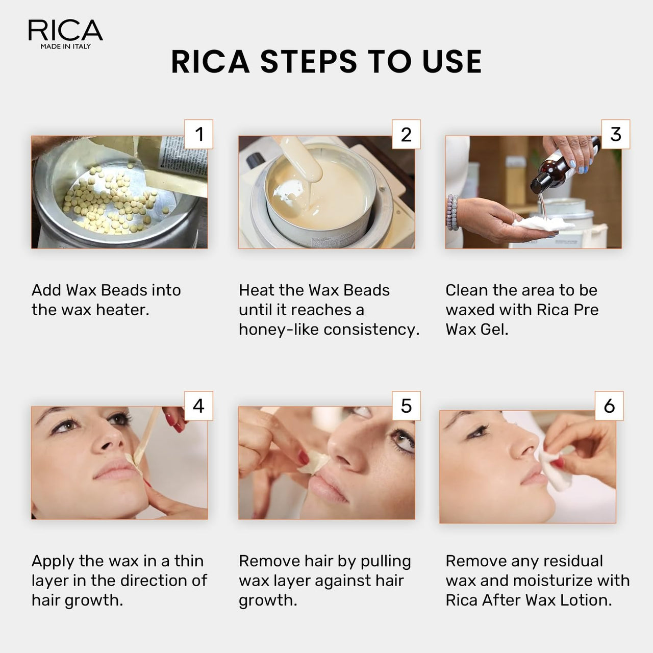 Rica White Chocolate Brazilian Hard Bead Wax - Distacart