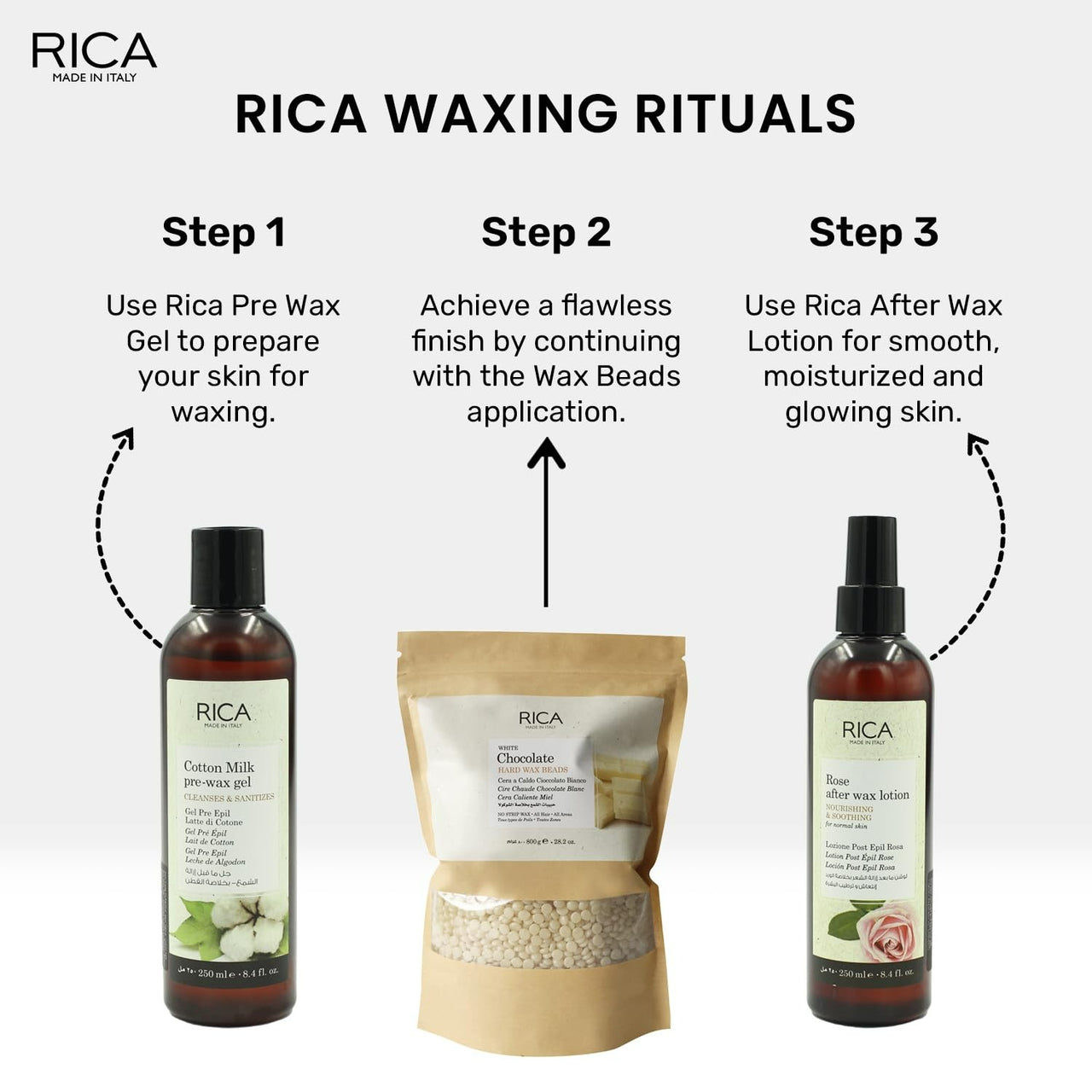 Rica White Chocolate Brazilian Hard Bead Wax - Distacart