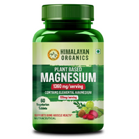 Thumbnail for Himalayan Organics Plant-Based Magnesium 1360 mg Capsules - Distacart