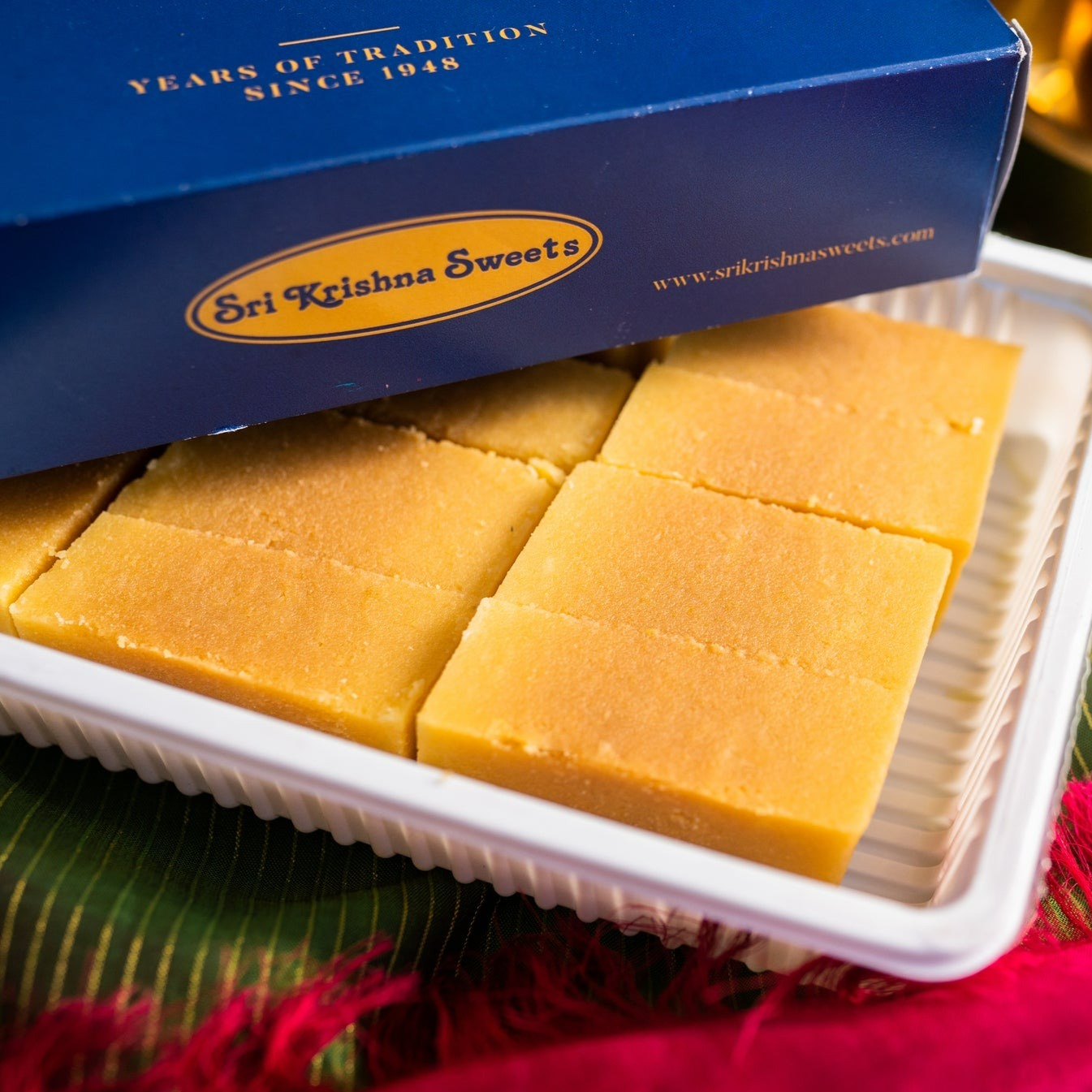 Sri Krishna Sweets Mysurpa (Mysore Pak) | Sri Krishna Mysore Pak That Melts Your Heart - Distacart