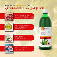 Thumbnail for Krishna's Herbal & Ayurveda Papaya Leaf Juice