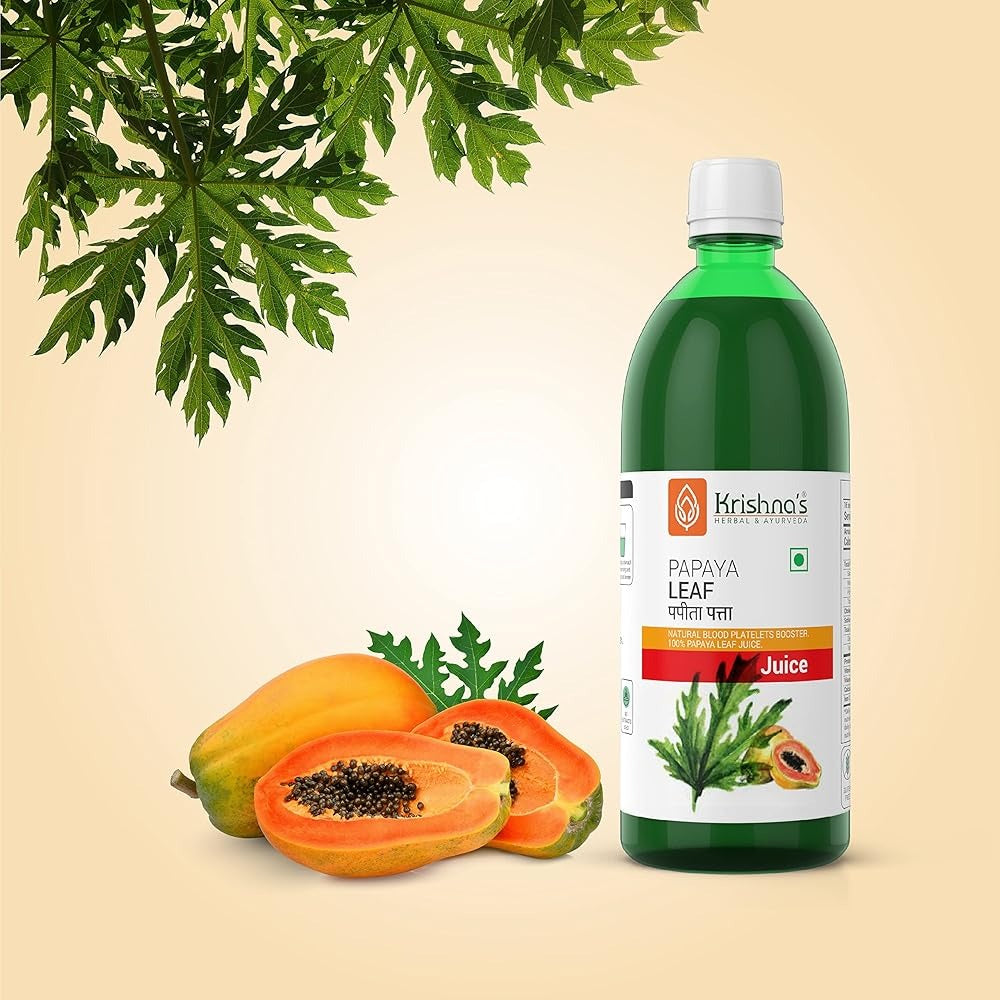 Krishna's Herbal & Ayurveda Papaya Leaf Juice