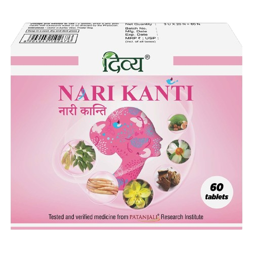 Patanjali Divya Nari Kanti Tablets - Distacart