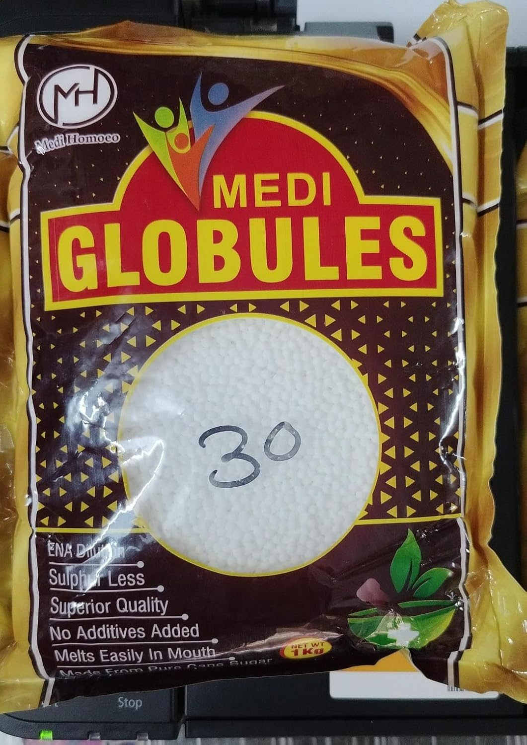 Medi Homeopathy Globules/ Blank Pellets (Size 30)