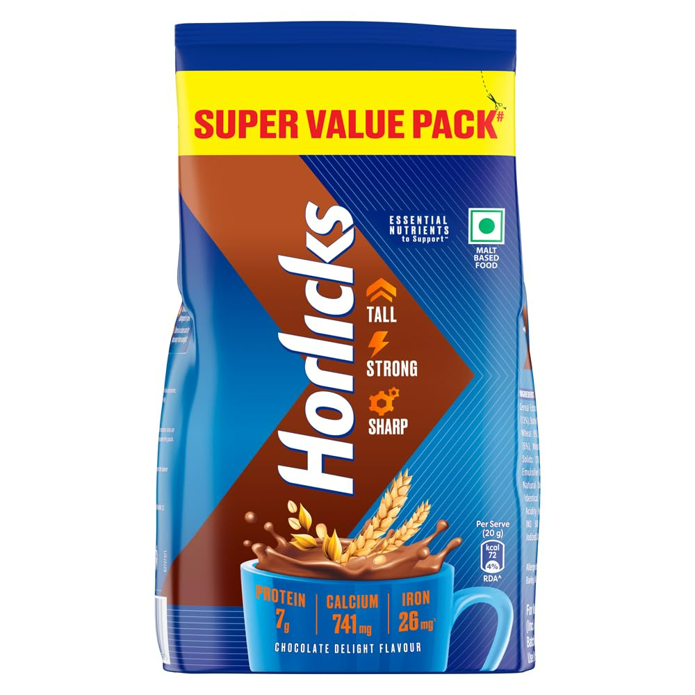 Horlicks Millet Chocolate Flavor Nutrition Drink Powder