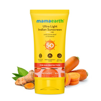 Thumbnail for Mamaearth Ultra Light Indian Sunscreen For Sun Protection