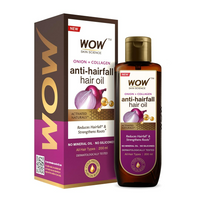 Thumbnail for Wow Skin Science Onion & Collagen Anti-Hairfall Hair Oil