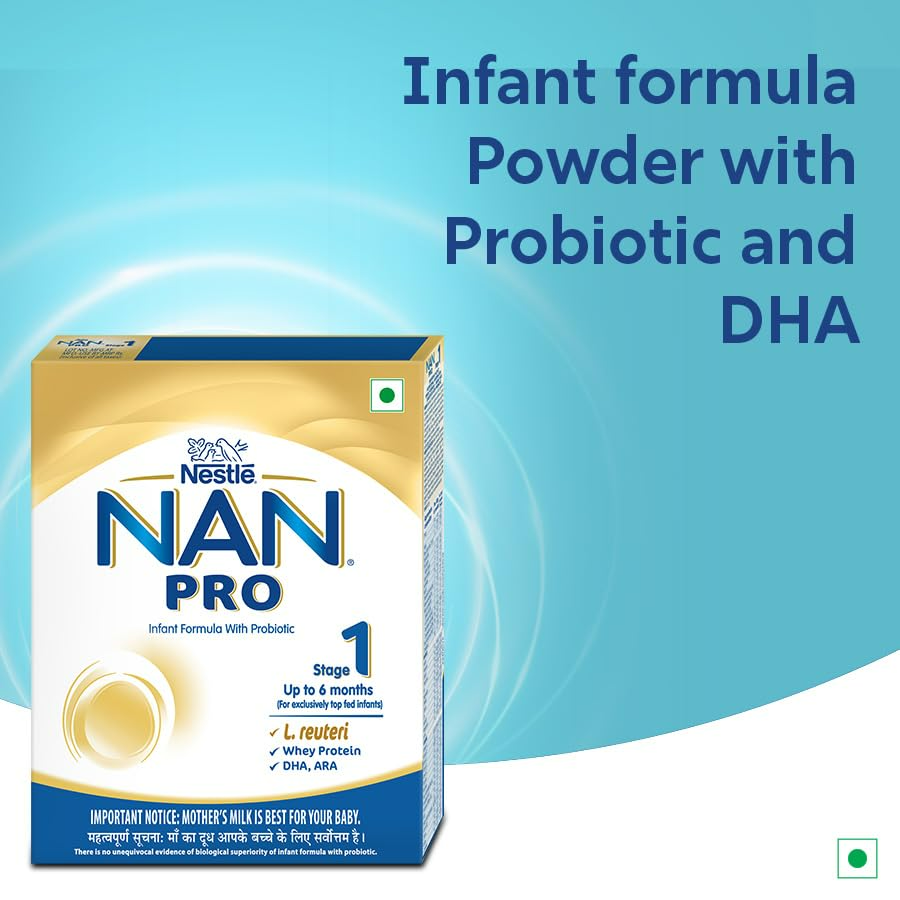 Nestle Nan Pro 1 Infant Formula Powder Upto 6 months Stage 1