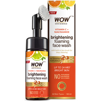 Thumbnail for Wow Skin Science Vitamin C & Niacinamide Brightening Foaming Face Wash