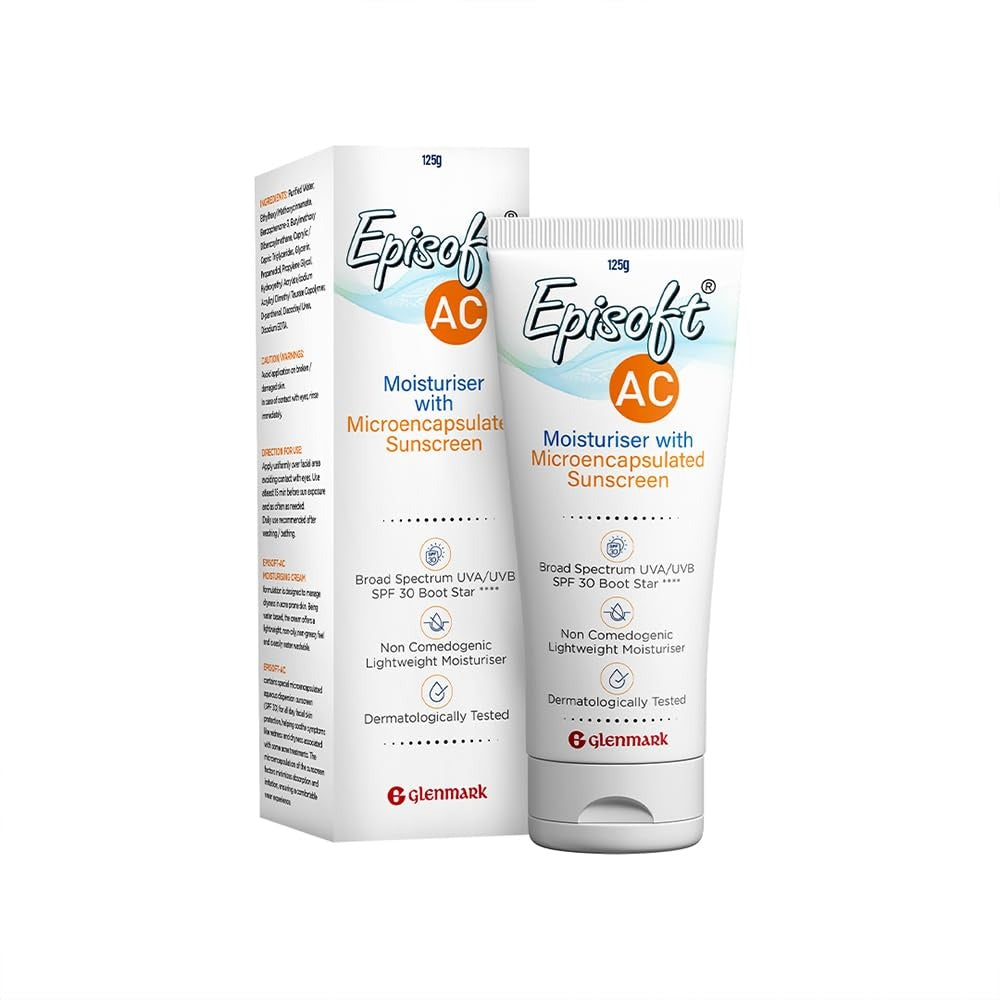 Episoft AC Moisturizer with Sunscreen, SPF 30