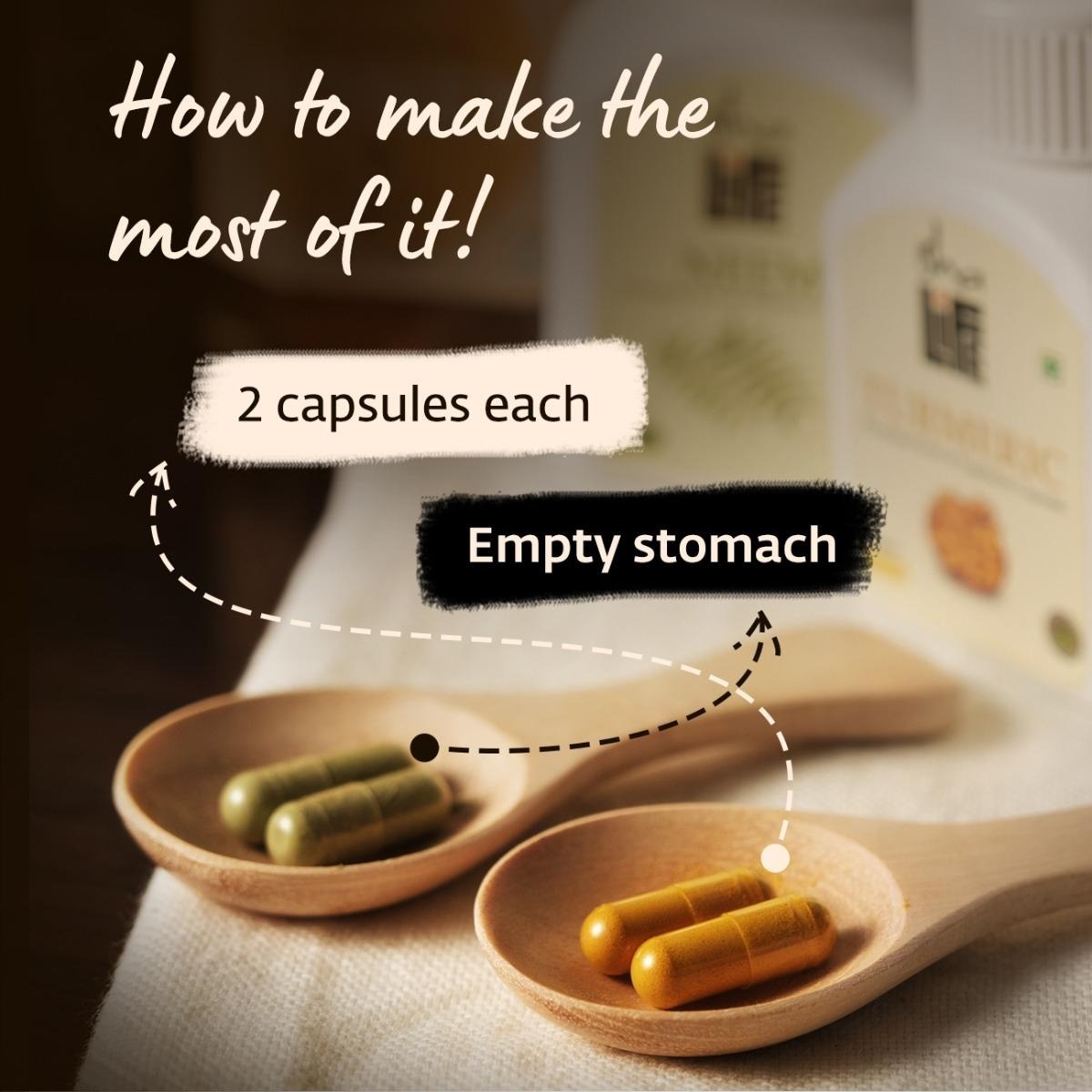 Isha Life Neem and Turmeric Capsules