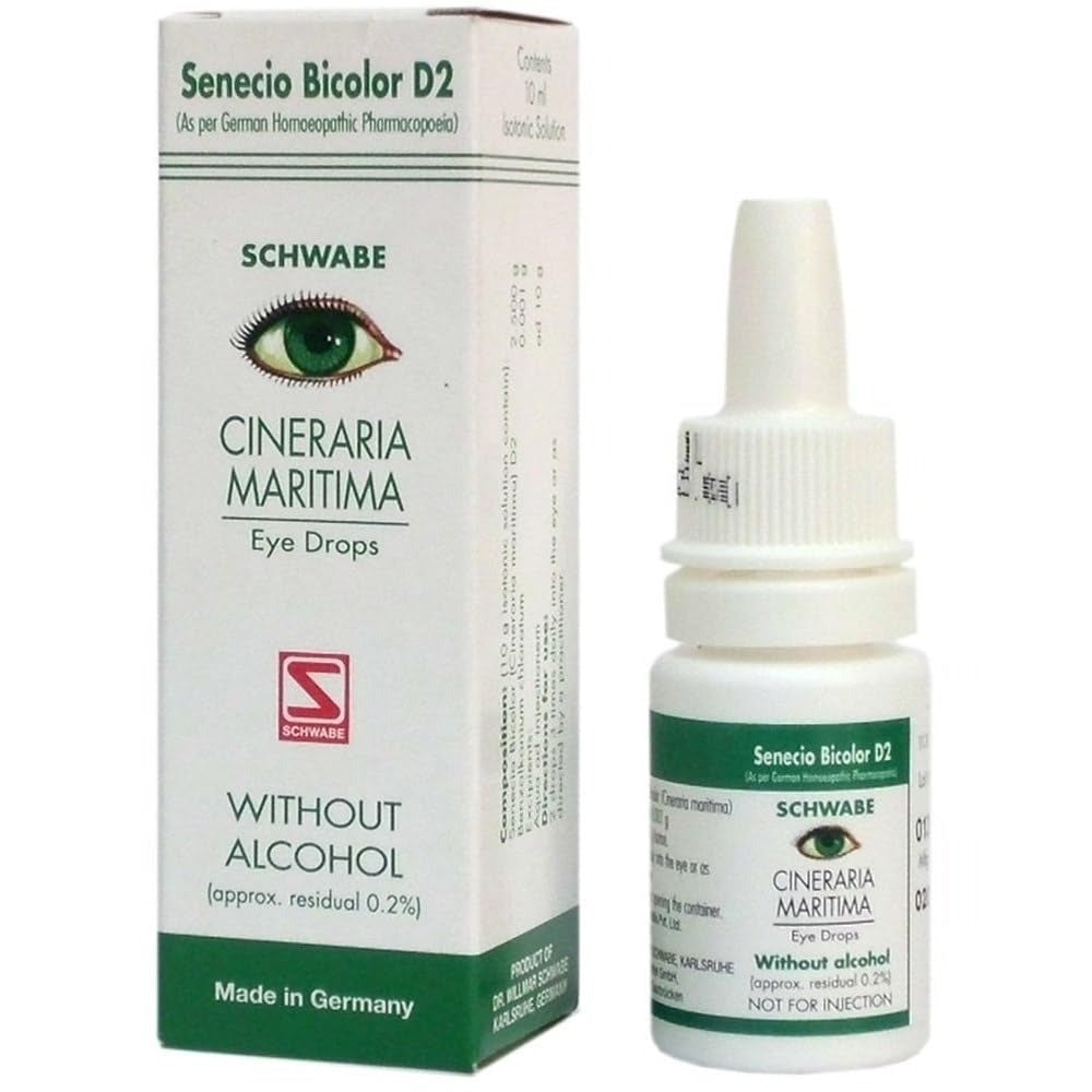 Dr. Willmar Schwabe Germany Cineraria Maritima Eye Drop