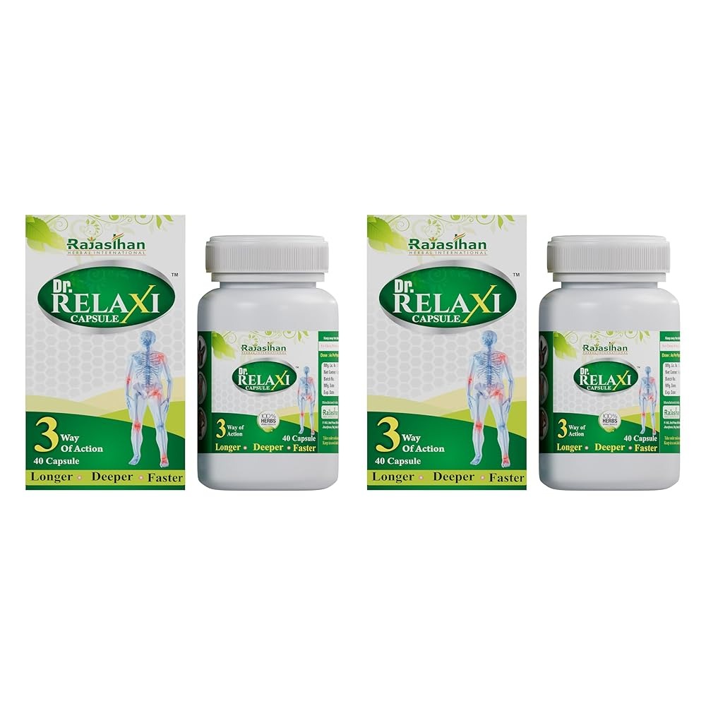 Dr Relaxi Herbal Capsules for Joints Pain and Arthritis