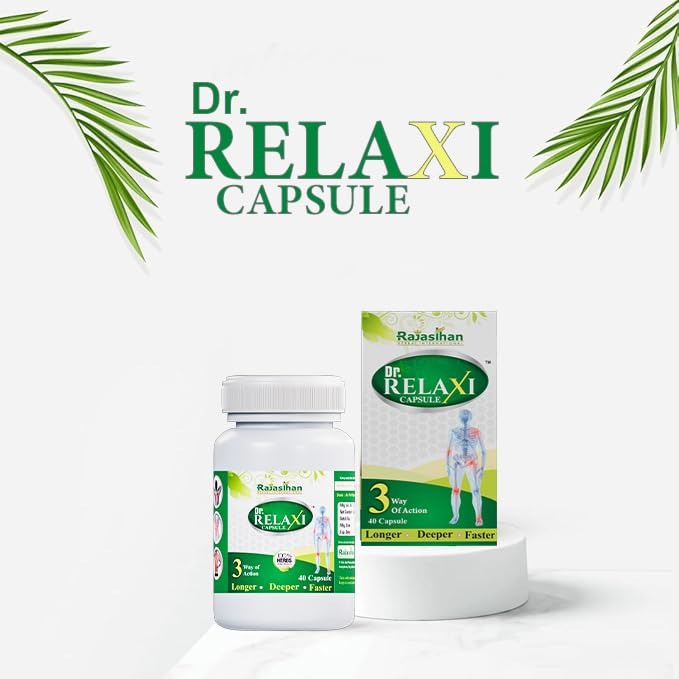 Dr Relaxi Herbal Capsules for Joints Pain and Arthritis