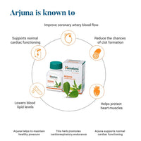 Thumbnail for Himalaya Herbals Arjuna Tablets