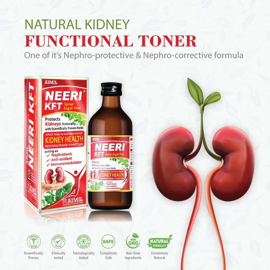 Aimil Ayurvedic Neeri Kft Syrup (Sugar Free)