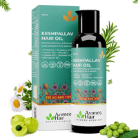 Thumbnail for Avimee Herbal Keshpallav Hair Oil For Hair Growth With Amla, Castor, Rosemary & Bringraj Oil