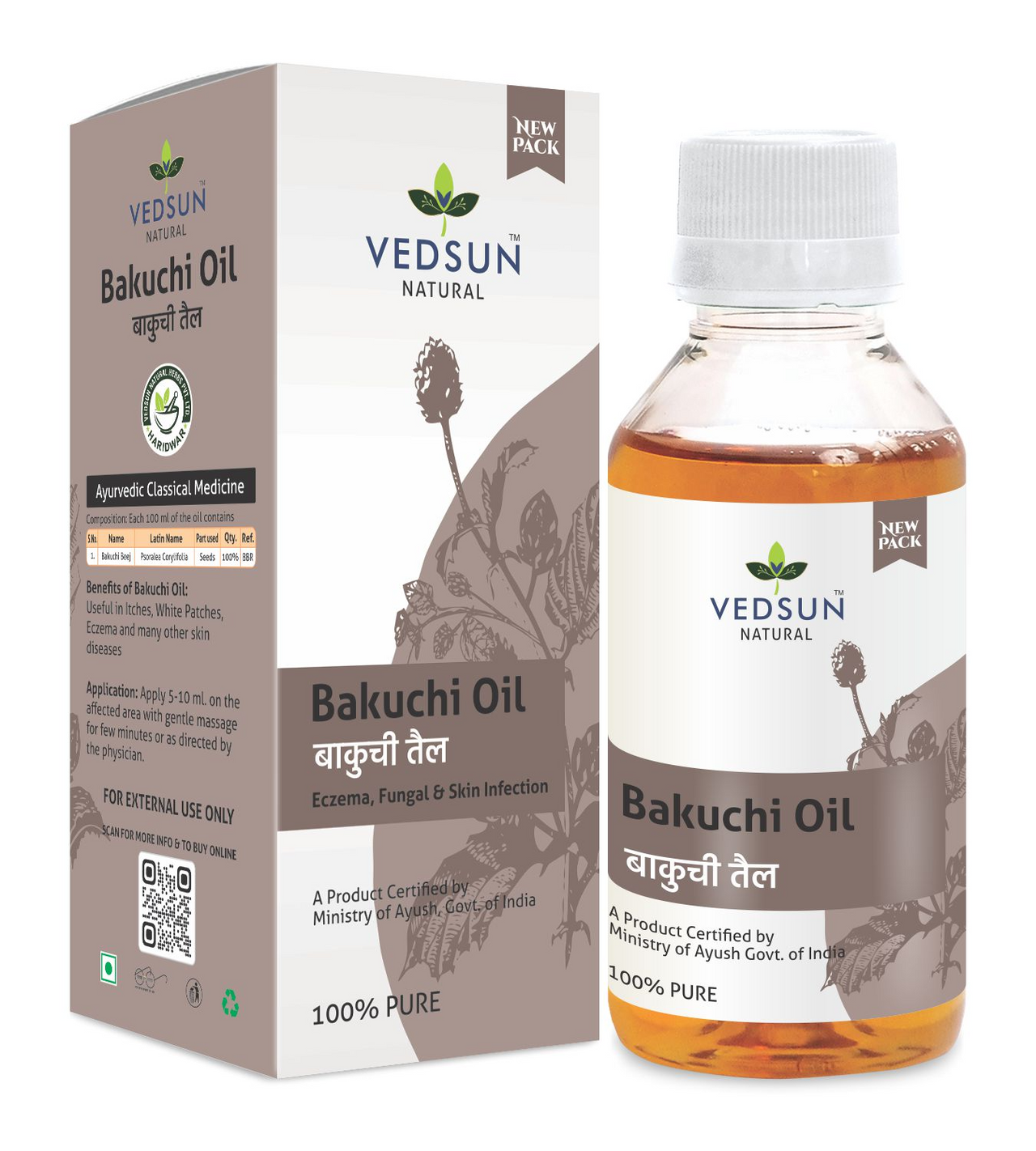 Vedsun Naturals Bakuchi Oil