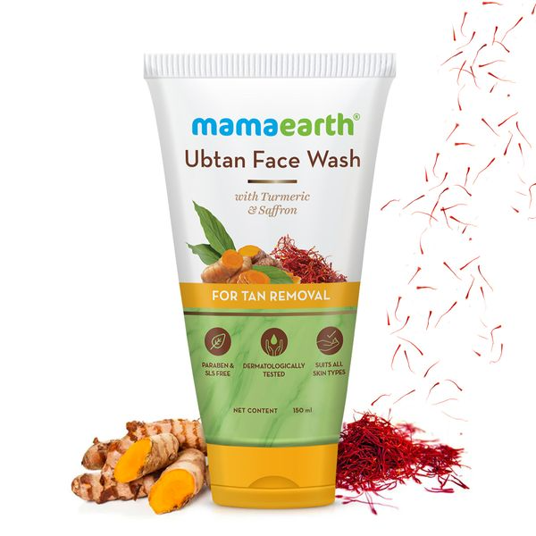 Mamaearth Ubtan Face Wash For Tan Removal