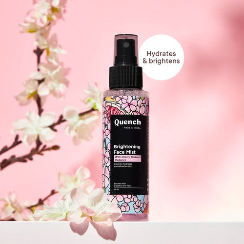 Quench Botanics Mon Cherry Brightening Face Mist - Korean Skincare