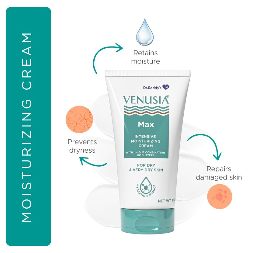 Dr. Reddy's Venusia Max Intensive Moisturizing Cream - Distacart