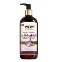 Thumbnail for Wow Skin Science Onion & Collagen Anti Hairfall Shampoo For Strenghtens Roots & Prevents Hair Breakage